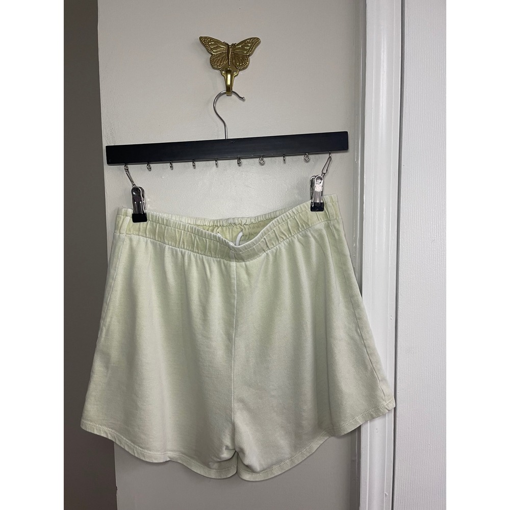 Tommy Hilfiger Sport Women's Cotton Sweat Shorts Light Green Size M